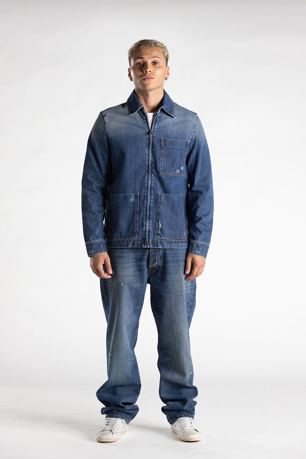 Giacca Atene denim 100% cotone