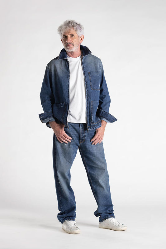 Giacca Atene denim 100% cotone