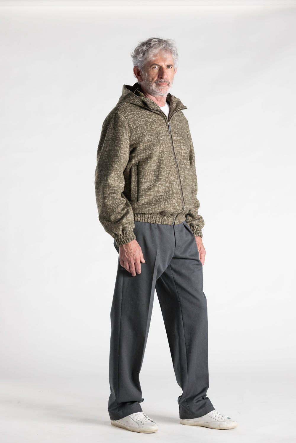 Piumino Antigua con cappuccio