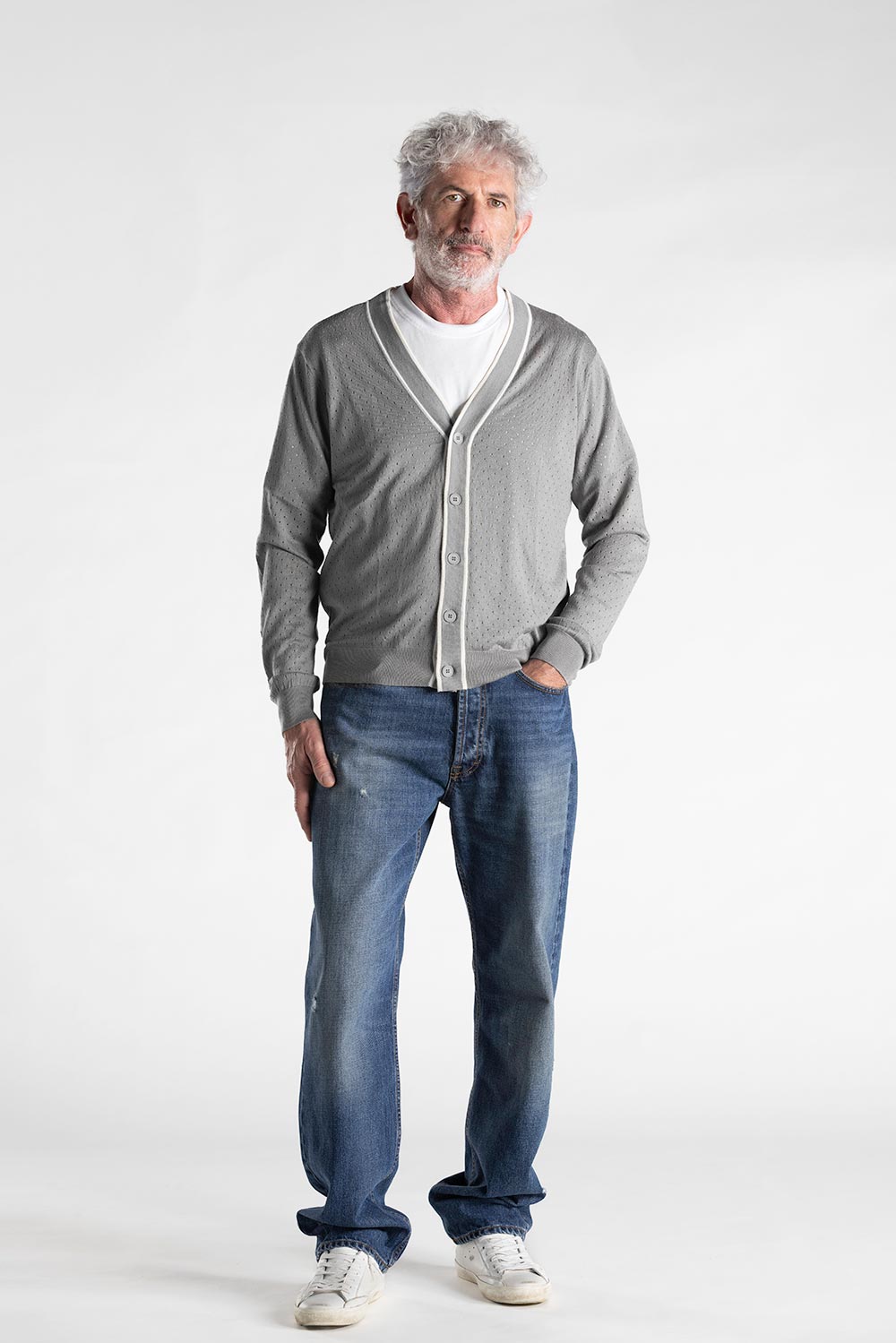 Maglione Atlantic 85% Seta 15% Cashmere