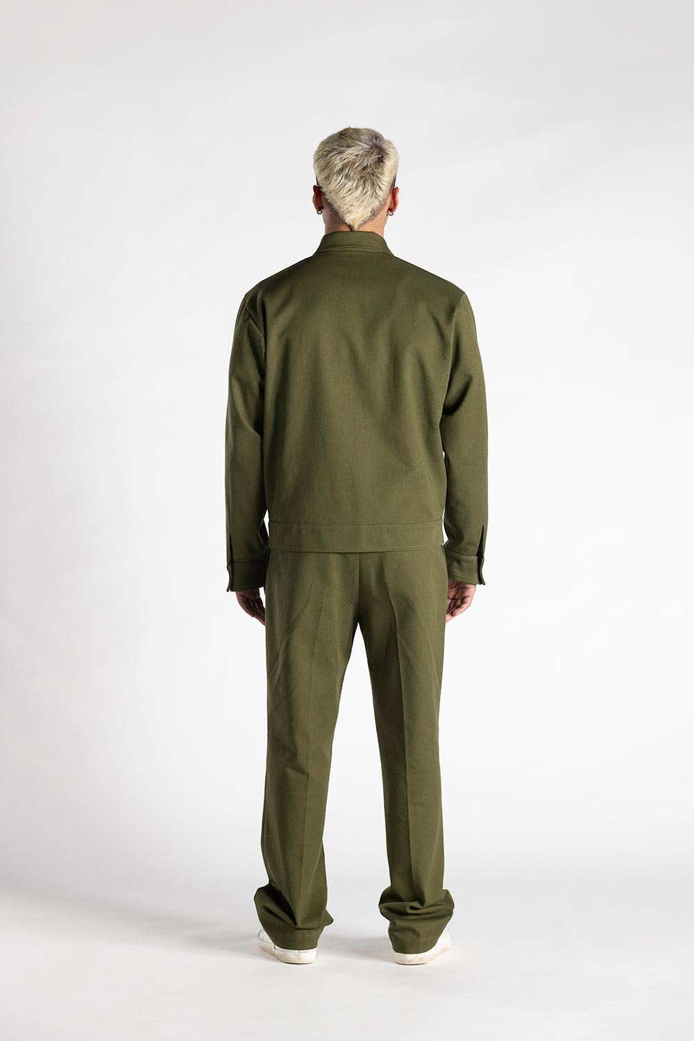 Pantalone Adam Drill 100% Cotone Verde