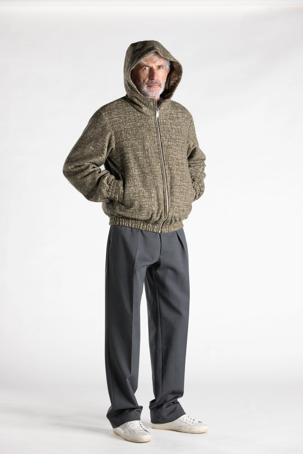 Piumino Antigua con cappuccio