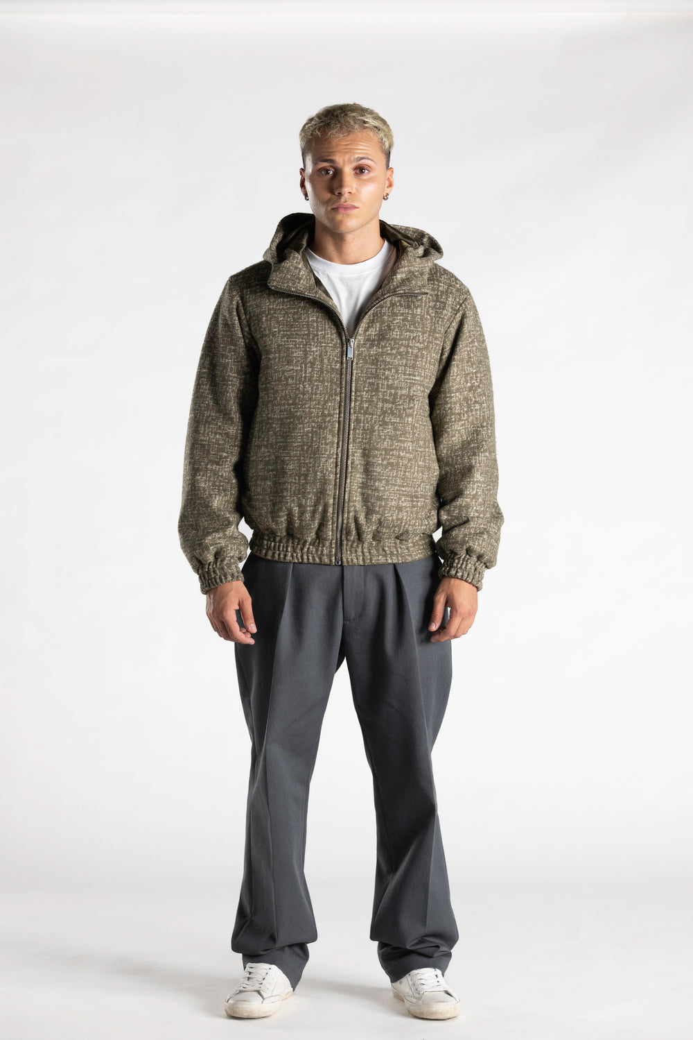 Piumino Antigua con cappuccio