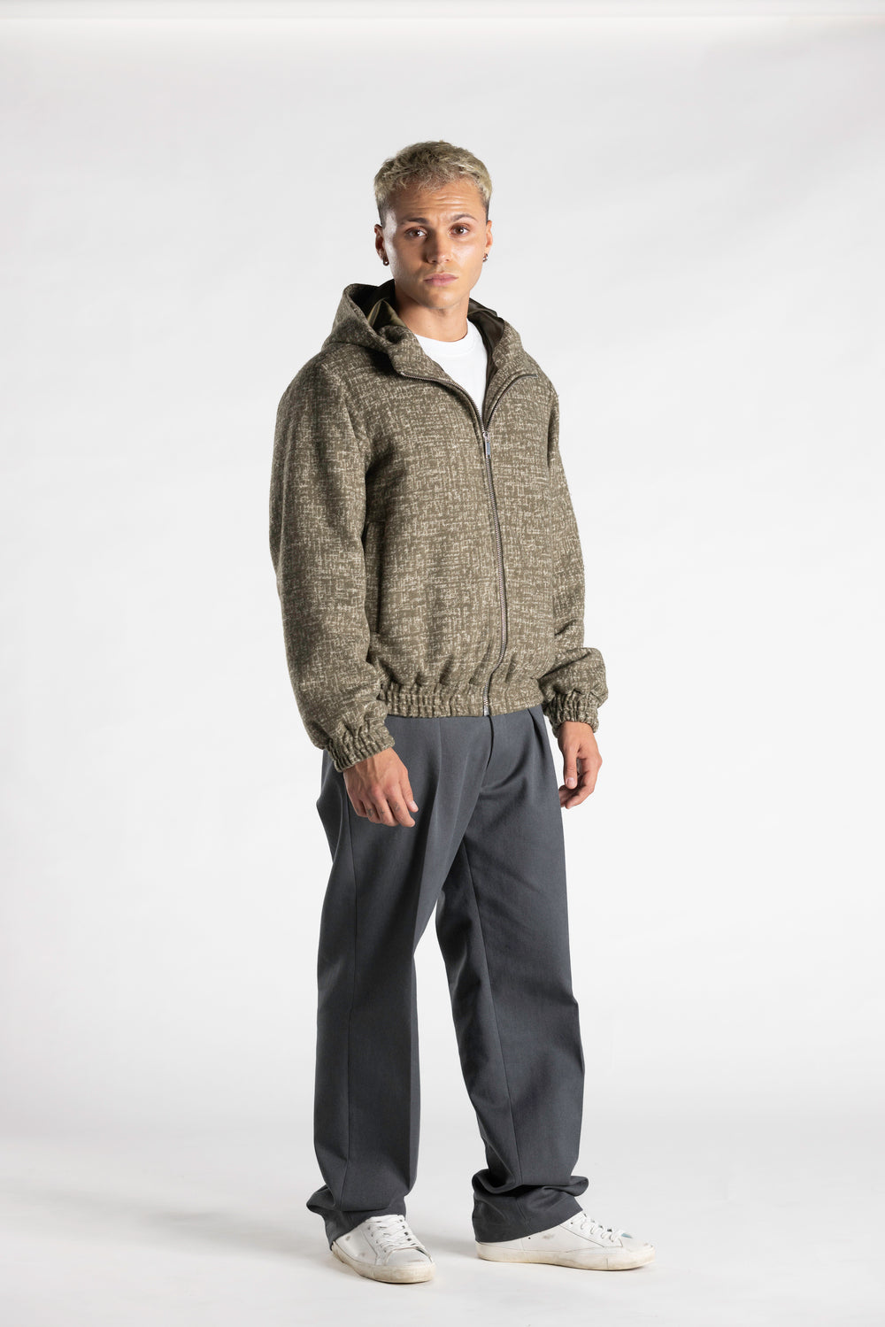 Piumino Antigua con cappuccio